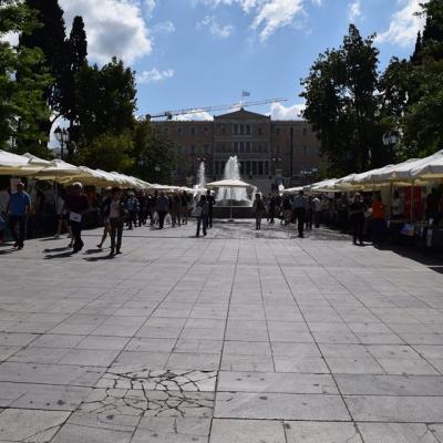 Μια πλατεία γεμάτη εθελοντισμό!